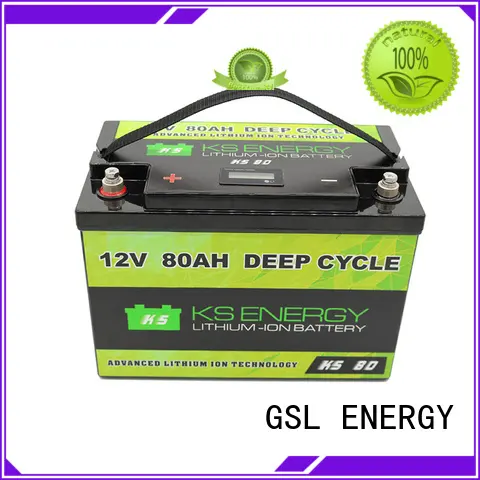 lithium ion battery manufacturers storage for cycles GSL ENERGY 1