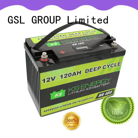 GSL ENERGY long life lifepo4 lithium battery caravans led display 1
