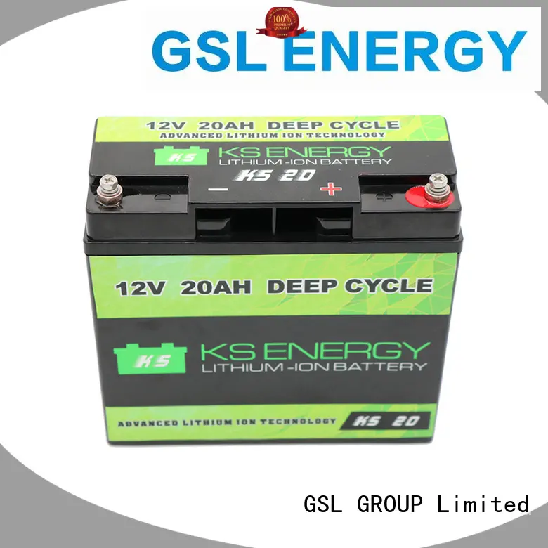 GSL ENERGY off-grid lithium battery 12v 100ah phosphate for cycles 1