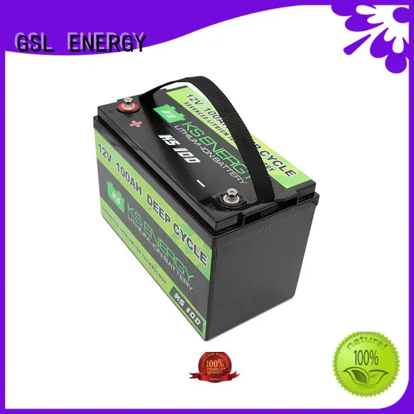 rechargeable lithium ion battery manufacturers customization led display GSL ENERGY 1