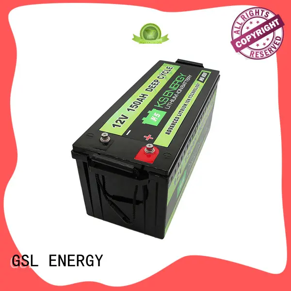 solar lithium deep cycle battery for motorcycle GSL ENERGY 1
