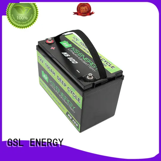 liion lifepo4 rv battery applications for camping GSL ENERGY 1
