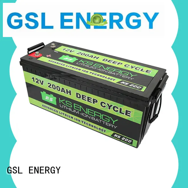 long life lifepo4 battery charger bulk production for cycles GSL ENERGY 1