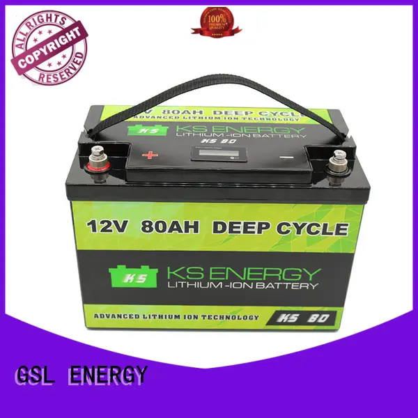 applications lifepo4 battery 12v 200ah lifepo4 led display GSL ENERGY 1