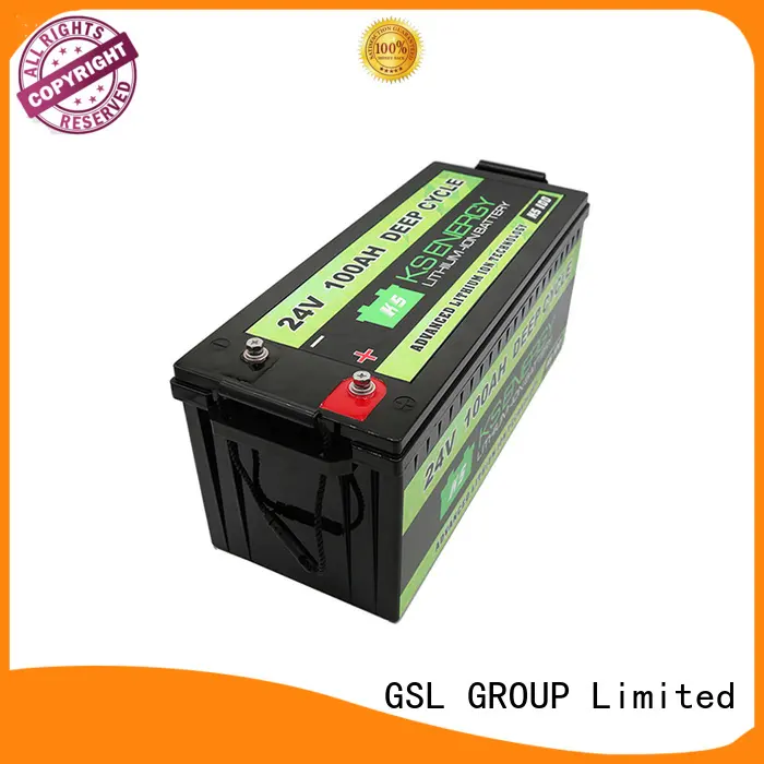 lifepo4 24v lithium ion battery pack free sample for industrial automation GSL ENERGY 1