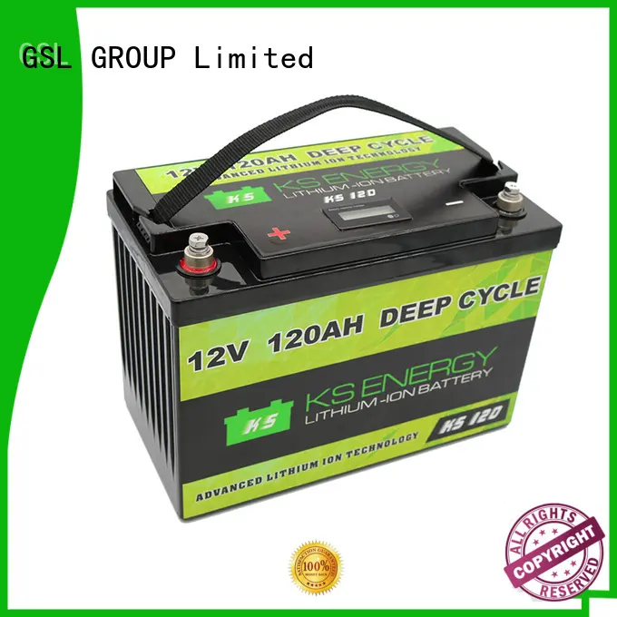 GSL ENERGY long life deep cycle rv battery iron for camping 1