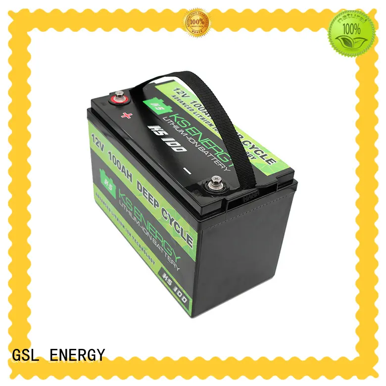 GSL ENERGY lithium lifepo4 battery 100ah for camping 1