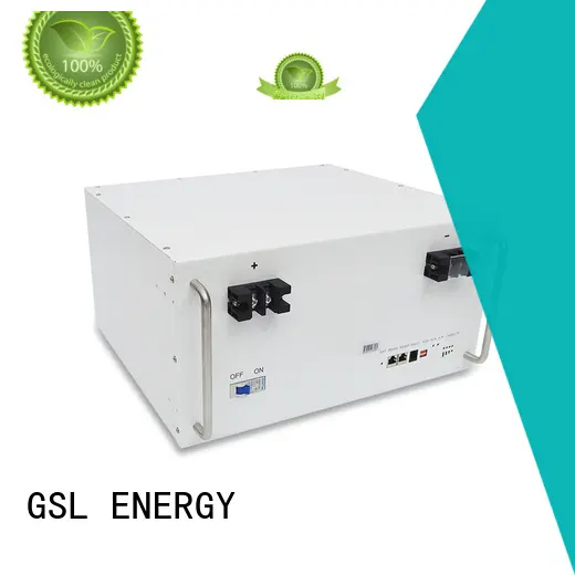 GSL ENERGY pack battery bank in telecom tower for home 1
