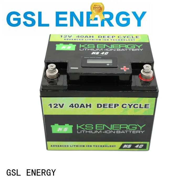 lithium battery 12v 100ah marine for motorcycle GSL ENERGY 1