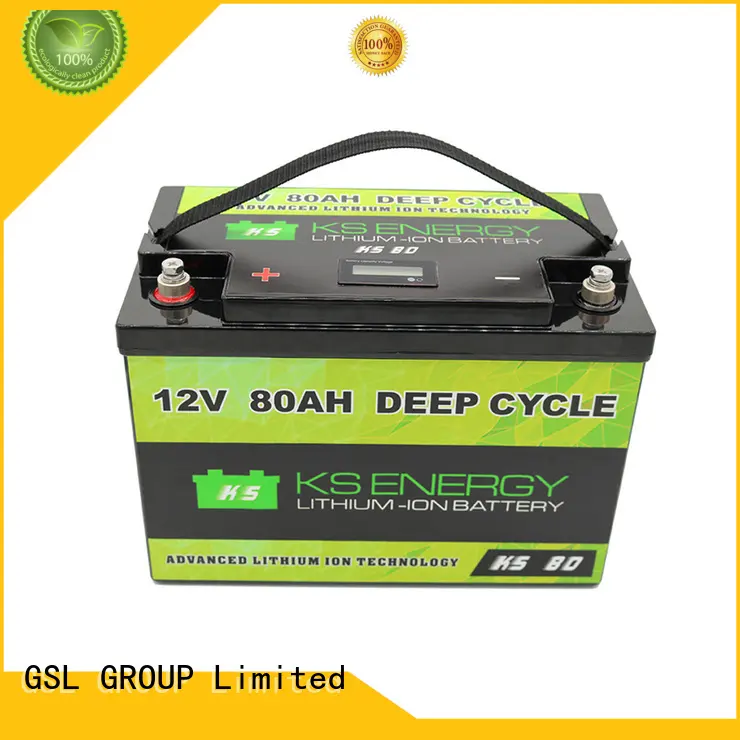 GSL ENERGY safer 12 volt rechargeable lithium battery pack for camping 1