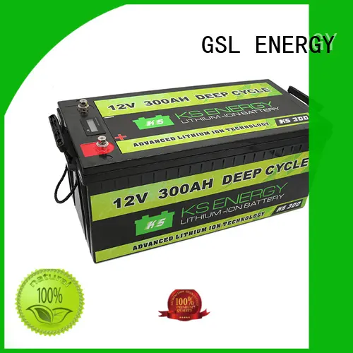 GSL ENERGY long life lifepo4 battery 100ah applications led display 1