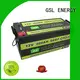 GSL ENERGY long life lifepo4 battery 100ah applications led display 1