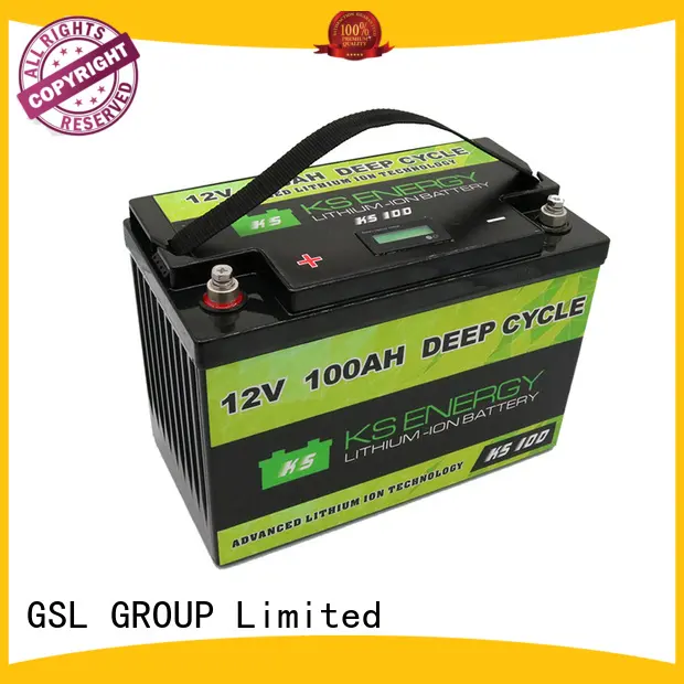 GSL ENERGY ion 12v 40ah lithium battery order now for camping 1