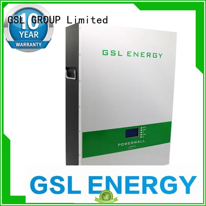 popular lifepo4 batteries for solar for home GSL ENERGY 1