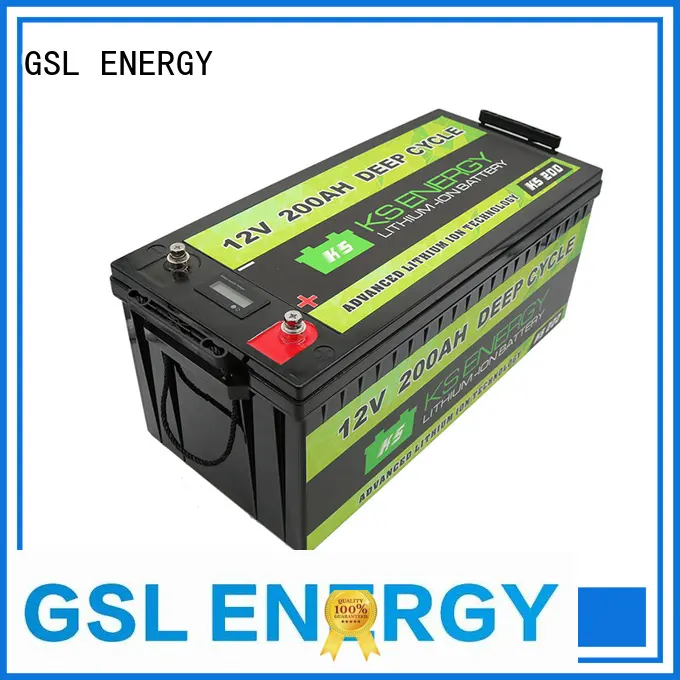 rv boat battery leadaci led display GSL ENERGY 1