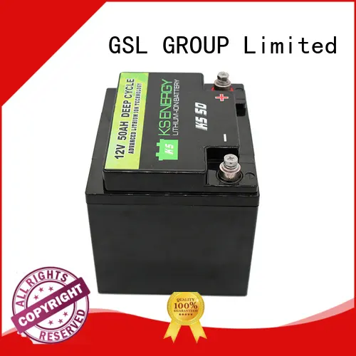 GSL ENERGY rv 12v lithium ion battery deep cycle for cycles 1