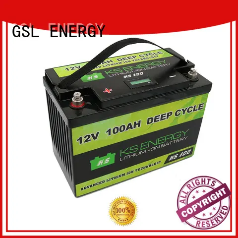 ion lifepo4 rv battery caravans for car GSL ENERGY 1