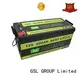 GSL ENERGY long life lifepo4 battery 100ah bulk production led display 1