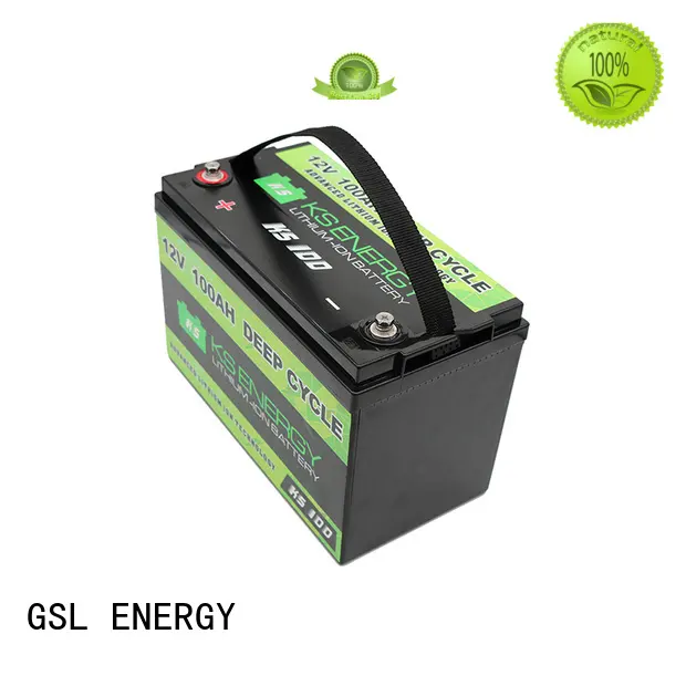 GSL ENERGY light weight lithium battery 12v 300ah iron for motorcycle 1