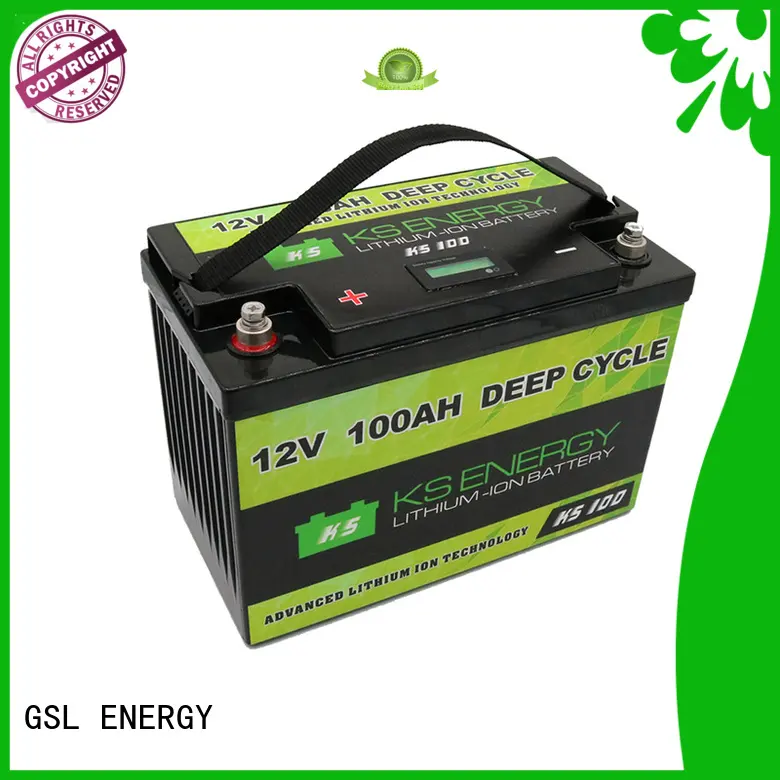 lifepo4 lithium battery solar for motorcycle GSL ENERGY 1