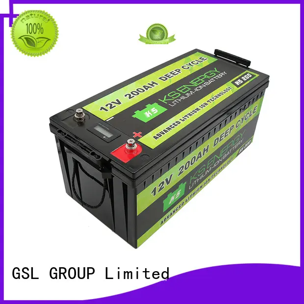 GSL ENERGY alternative lifepo4 battery 12v 100ah ion for car 1