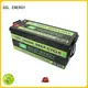 light weight lifepo4 battery 12v 100ah free sample led display 1