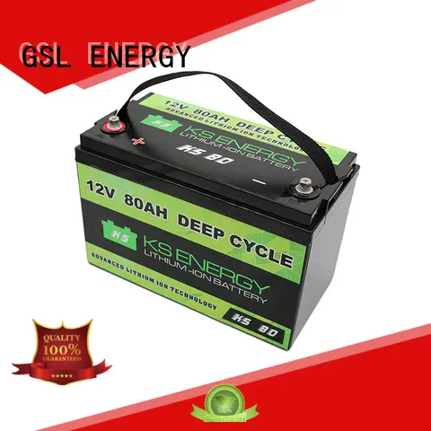 lifepo4 battery 12v lithium for camping GSL ENERGY 1