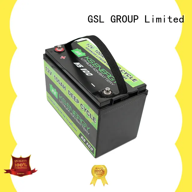 GSL ENERGY batteries lifepo4 battery 100ah free sample for camping 1