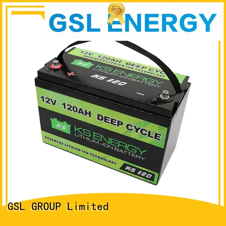 storage 12v lithium ion battery deep cycle marine for car GSL ENERGY 1