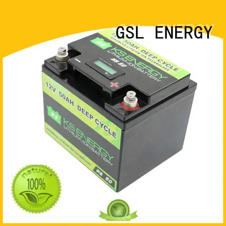 GSL ENERGY lifepo4 lithium battery 12v 100ah led display 1