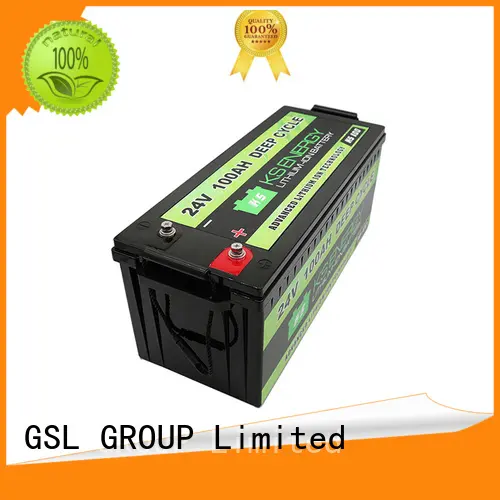 24v 100ah lithium ion battery lifepo4 for instrumentation GSL ENERGY 1