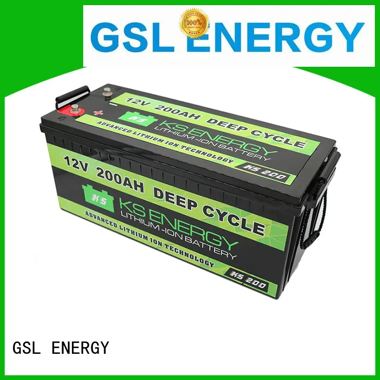 solar lithium marine batteries free sample for car GSL ENERGY 1