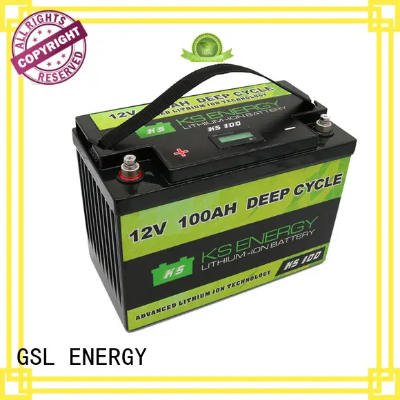 GSL ENERGY hot-sale lifepo4 battery 100ah battery for car 1