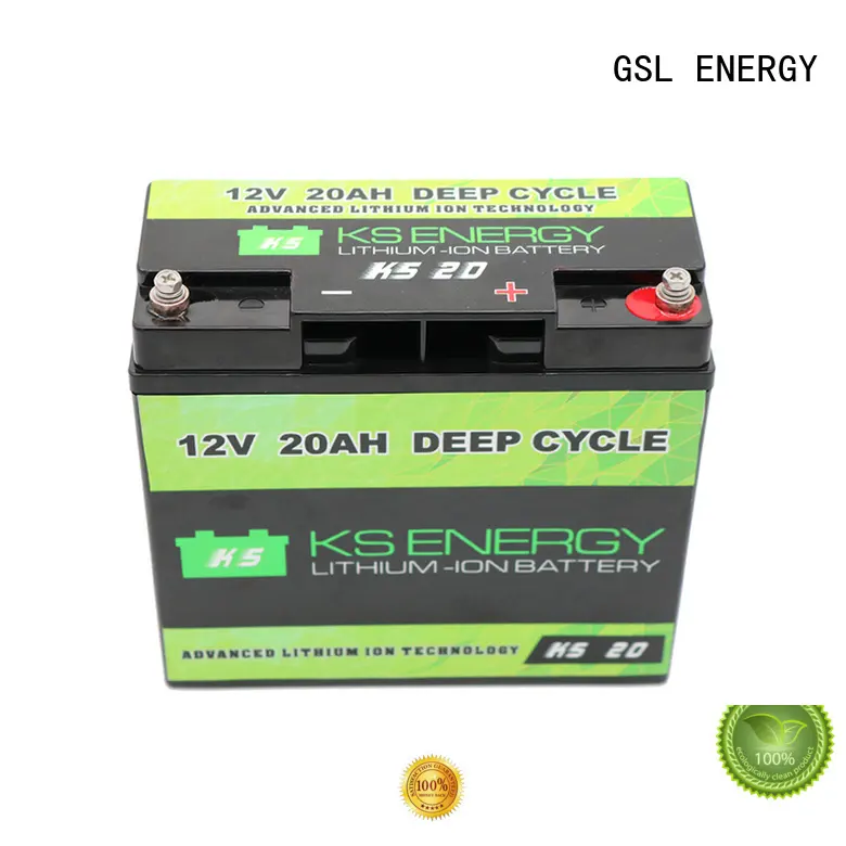 storage 12v 20ah lithium ion battery order now for car GSL ENERGY 1
