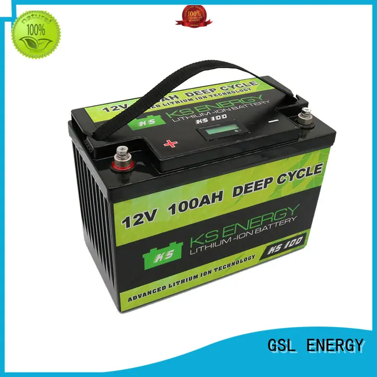 GSL ENERGY off-grid lifepo4 battery charger led display 1