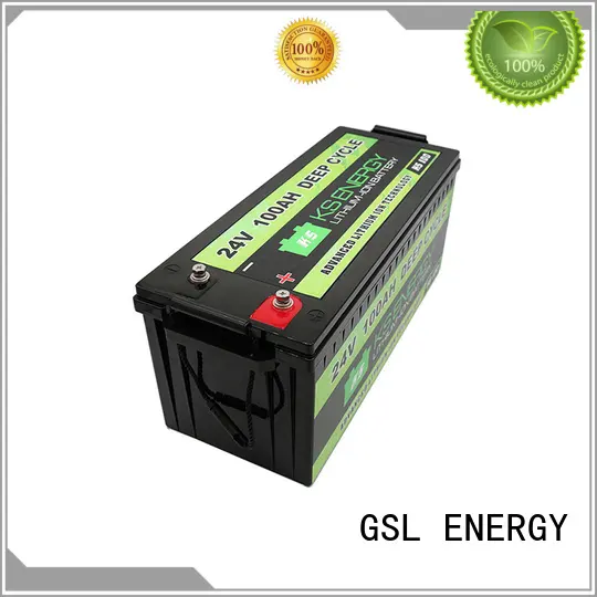 deep cycle 24v lithium ion battery for medical usage GSL ENERGY 1