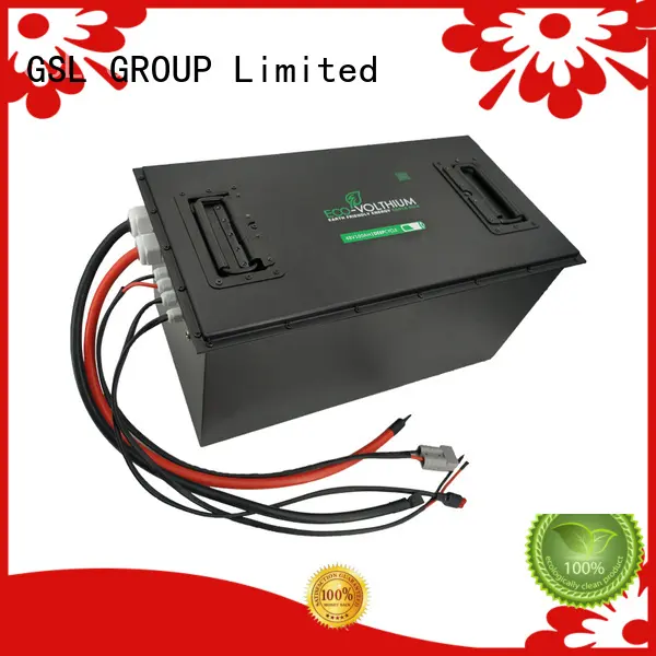 cart 48v lithium ion battery 100ah golf for club GSL ENERGY 1