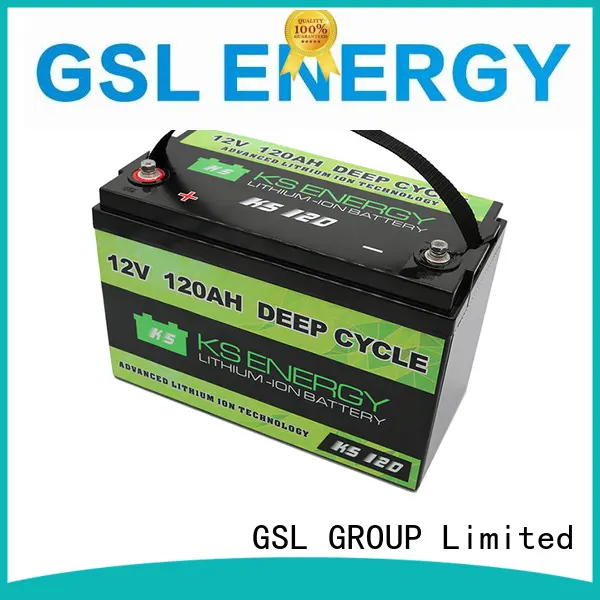 off-grid 12v lithium ion battery deep cycle inquire now led display GSL ENERGY 1