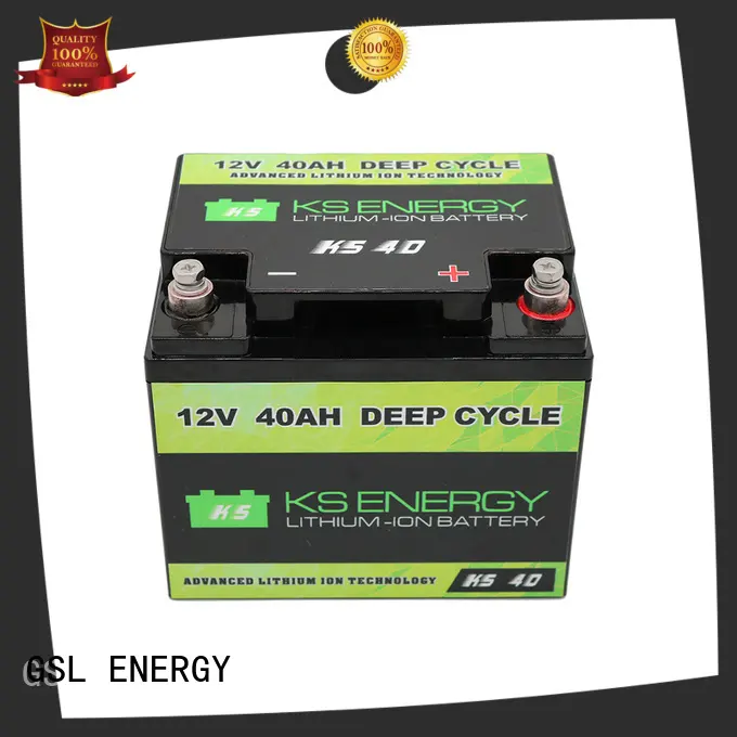 GSL ENERGY deep cycle 12v lithium ion battery carts for camping 1