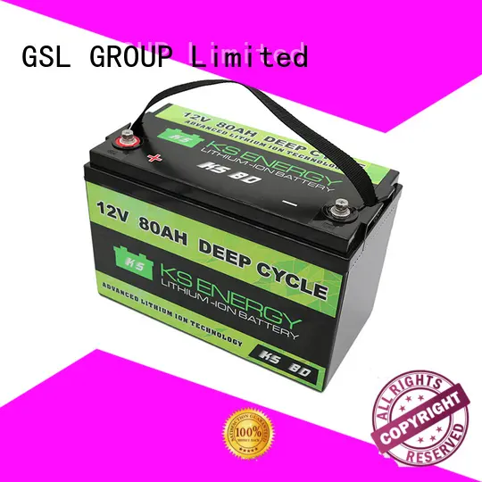 GSL ENERGY light weight lifepo4 lithium battery iron for cycles 1