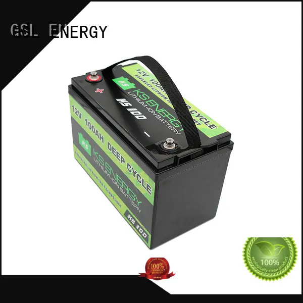 GSL ENERGY phosphate 12v 50ah lithium battery free sample for motorcycle 1
