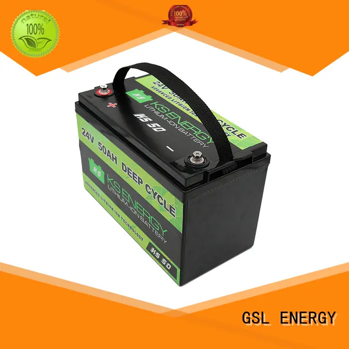 GSL ENERGY lifepo4 24v lithium ion battery for office automation 1
