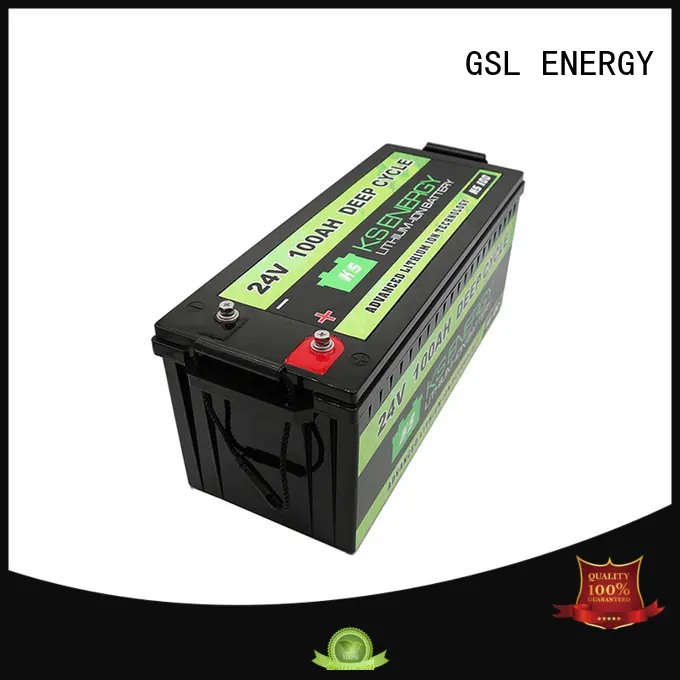 GSL ENERGY lifepo4 24v lifepo4 battery for office automation 1