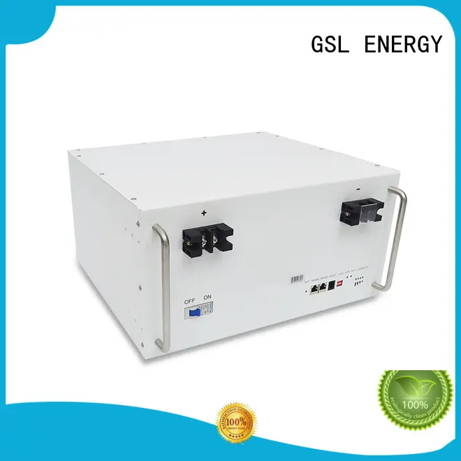 lithium battery bank in telecom tower bulk production for energy storage GSL ENERGY 1