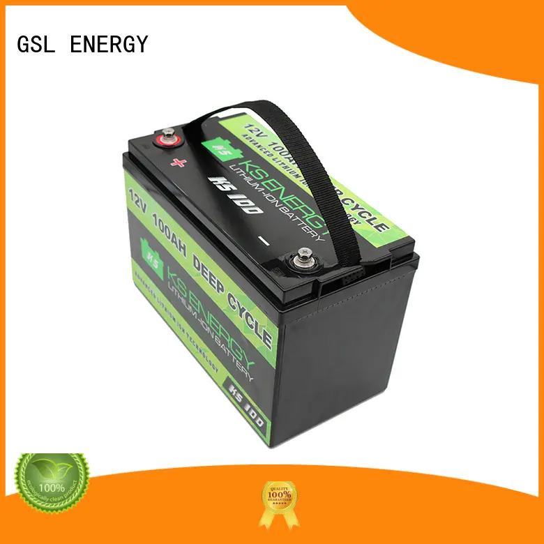 lithium battery 12v 100ah customization for car GSL ENERGY 1