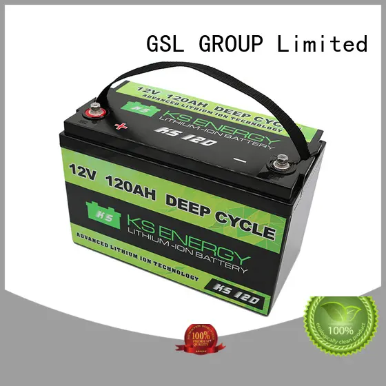 GSL ENERGY rechargeable dual purpose marine battery for camping 1