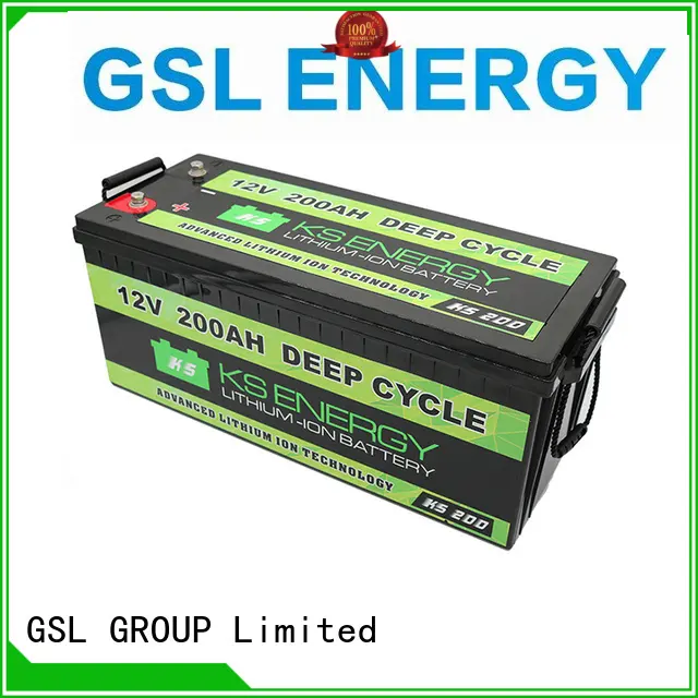 lithium battery 12v 300ah order now for car GSL ENERGY 1