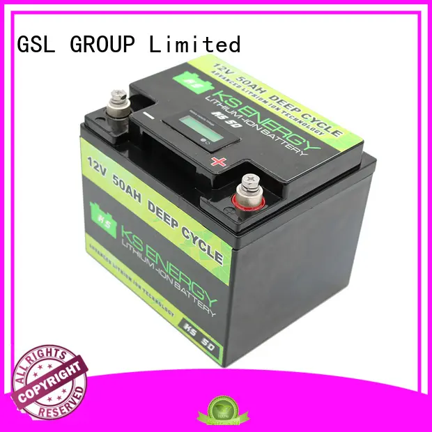 12v 50ah lithium battery inquire now for cycles GSL ENERGY 1