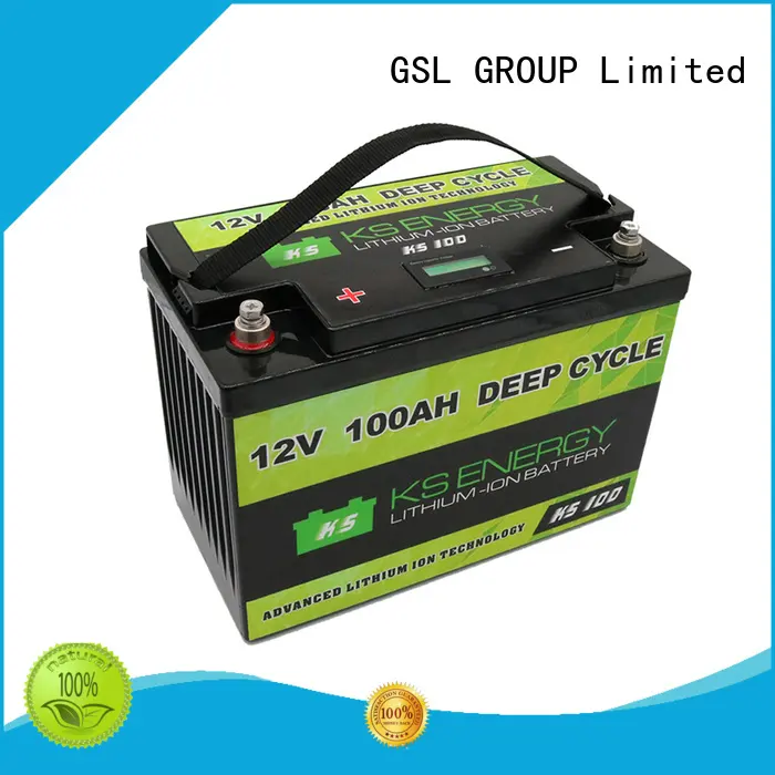 GSL ENERGY deep cycle 12v rv battery for camping 1