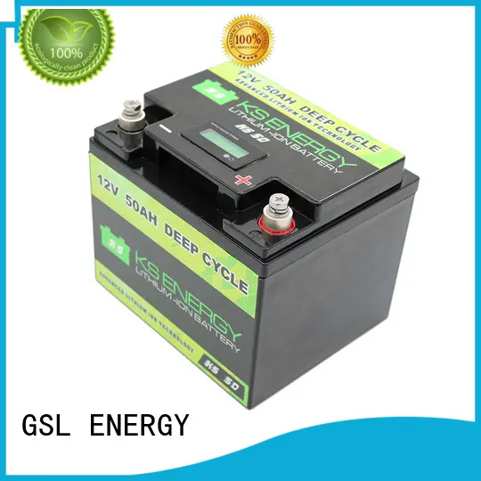 GSL ENERGY safer lifepo4 battery 12v 100ah customization for motorcycle 1
